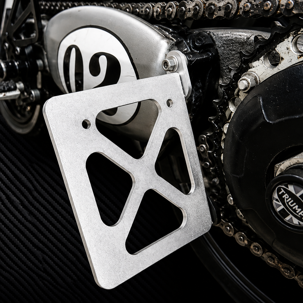 Custom Motorbike Number Plate Bracket – Made to Order (From £30)