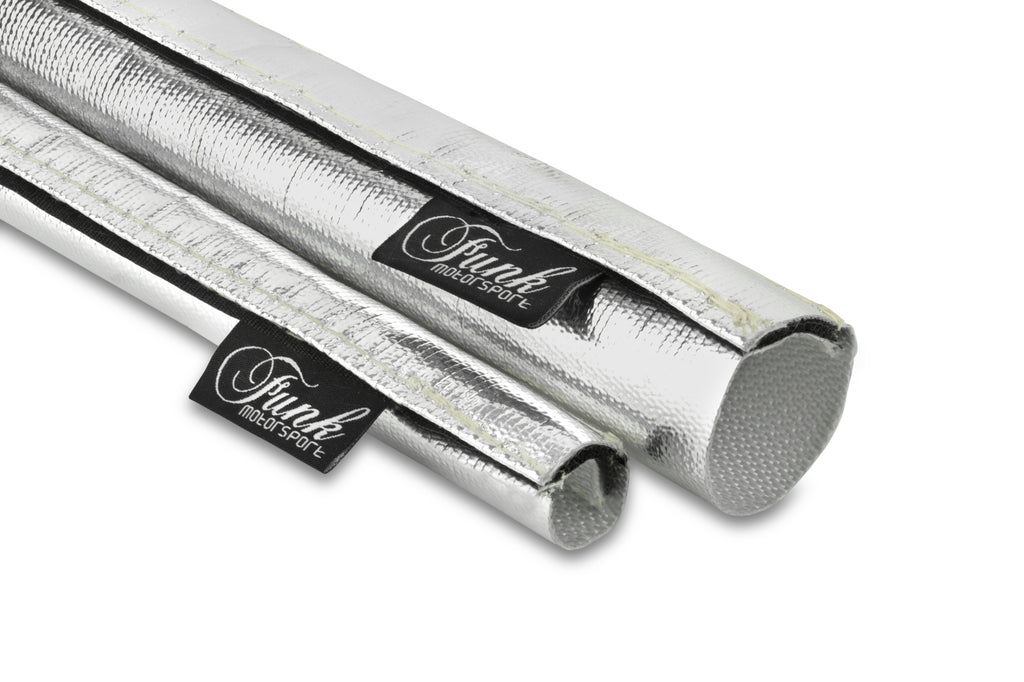 Silver Velcro Heat Sleeving