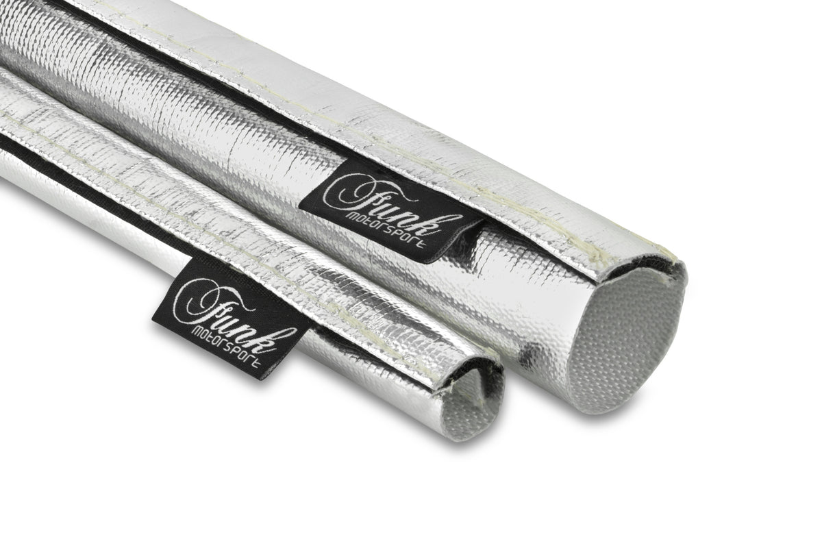 Silver Velcro Heat Sleeving
