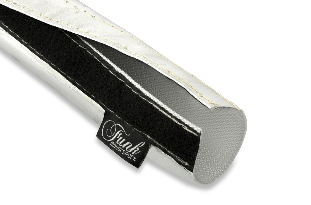 Silver Velcro Heat Sleeving