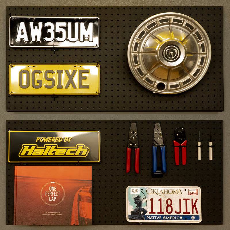 Haltech Powered By Haltech Vanity Plate Length: 380mm x 140mm