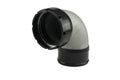 LockSleeve Turbo Adapter Compressor Outlet 3.00" to 90 Elbow Hose Barb 3.00"