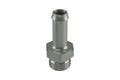 Fitting 10mm / 3/8" Hose End to -6 AN ORB Male Straight - Silver