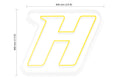 Haltech UK Haltech Neon Sign 600mm x 460mm - UK Plug