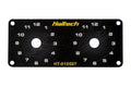 Haltech Dual Switch Panel Only - includes Yellow knob