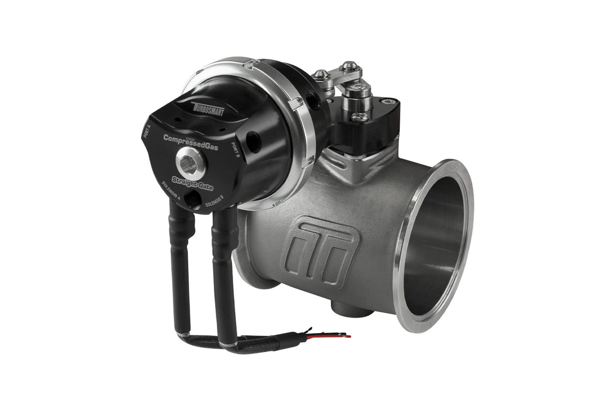 PSG76CG Pneumatic StraightGate76 Compressed Gas (Solenoid) 7psi Black