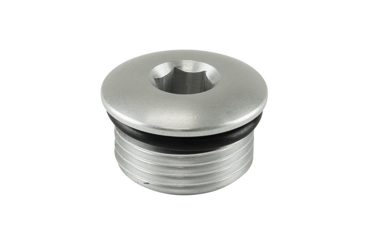 Fitting -12 AN ORB Blank - Silver