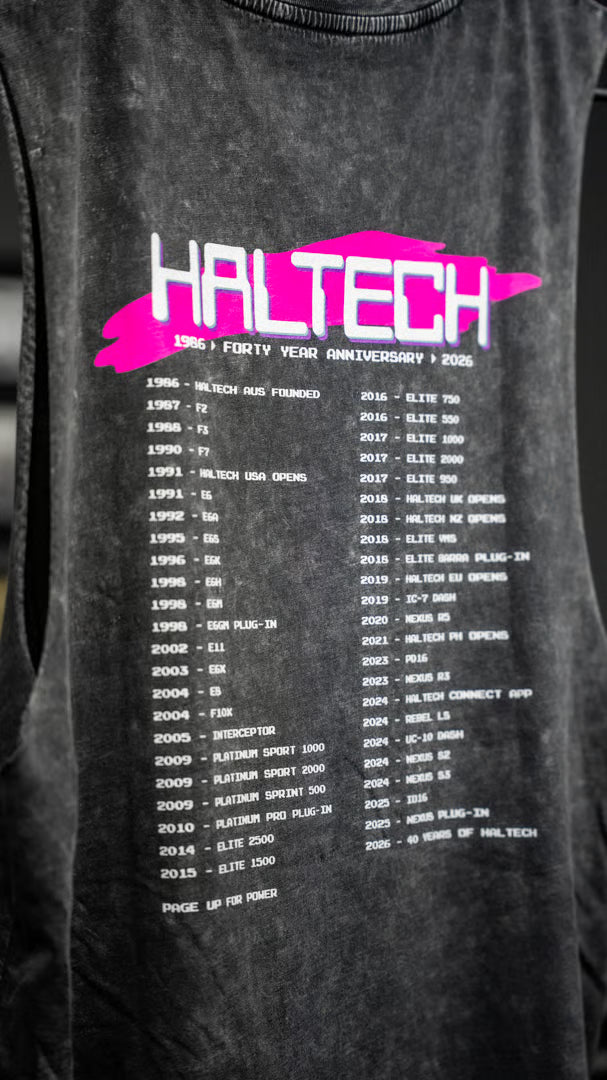 Haltech 40th Anniversary Tank