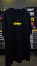 Haltech Classic T-Shirt - Black with Yellow Logo