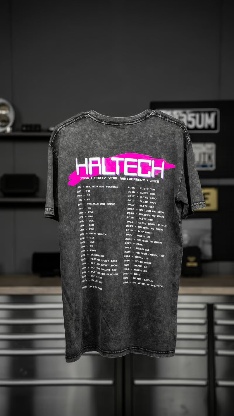 Haltech 40th Anniversary T-Shirt