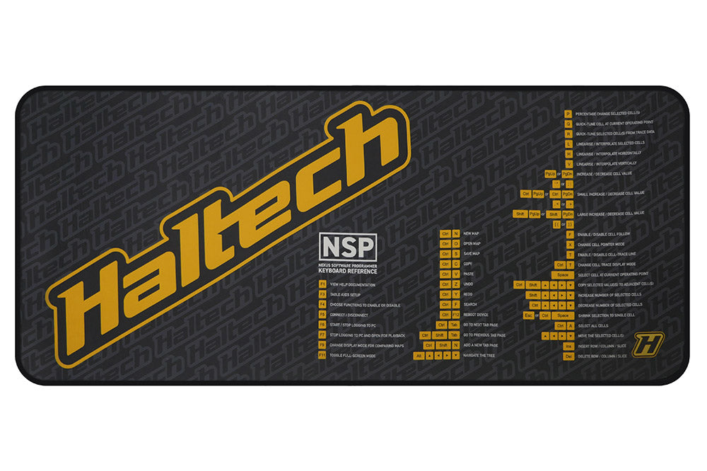 Haltech "NSP Shortcuts" Fat Mat Size: 90cm/35.4in x 40cm/15.7in