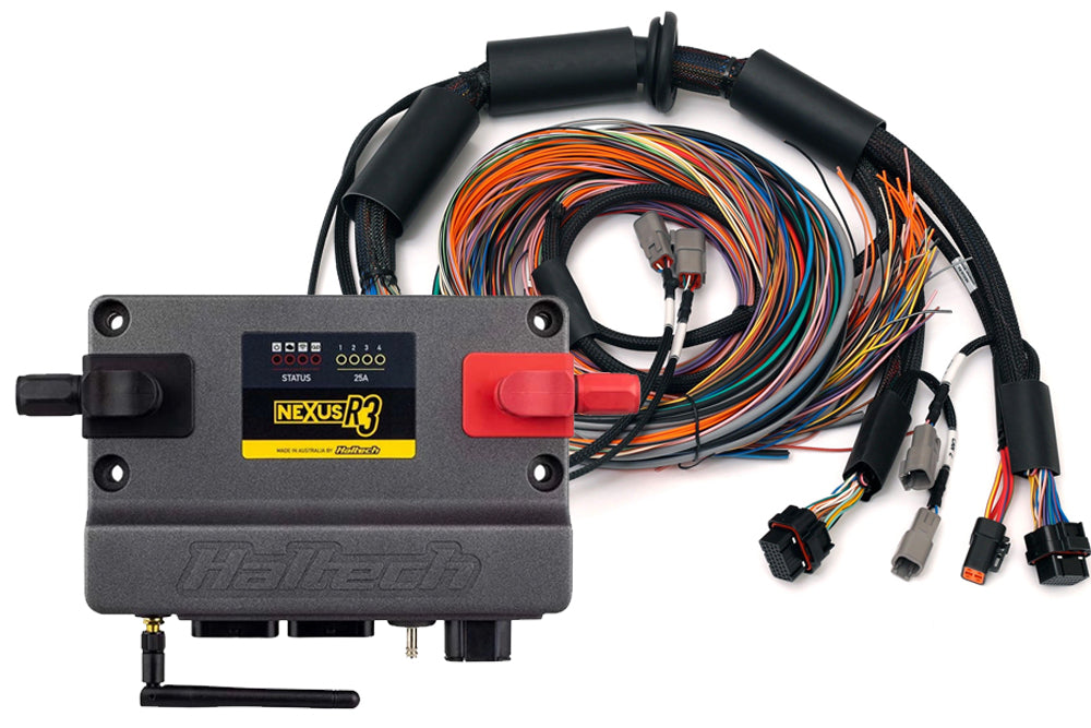 Haltech Nexus R3 + Universal Wire-in Harness Kit - 2.5m (8) Length: 2.5m (8)