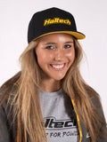 Haltech Snapback Cap - Black & Yellow