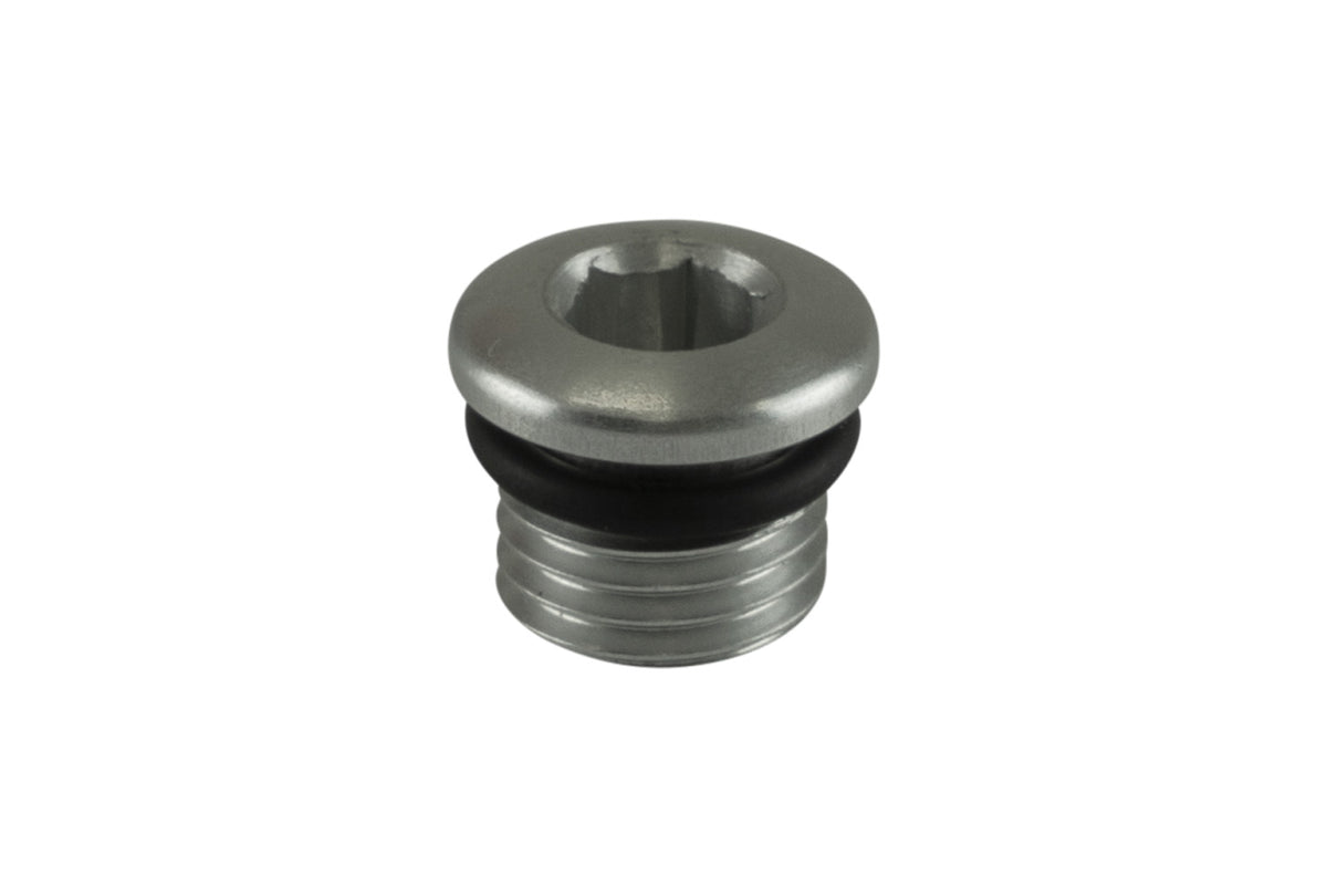 Fitting -4 AN ORB Blank - Silver