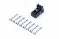 Haltech Plug and Pins Only 8 Pin TYCO Black