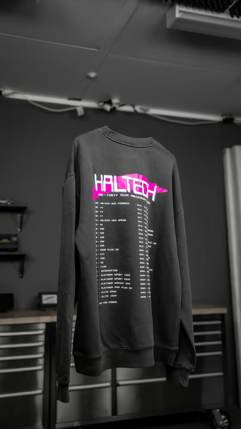 Haltech 40th Anniversary Crew Neck